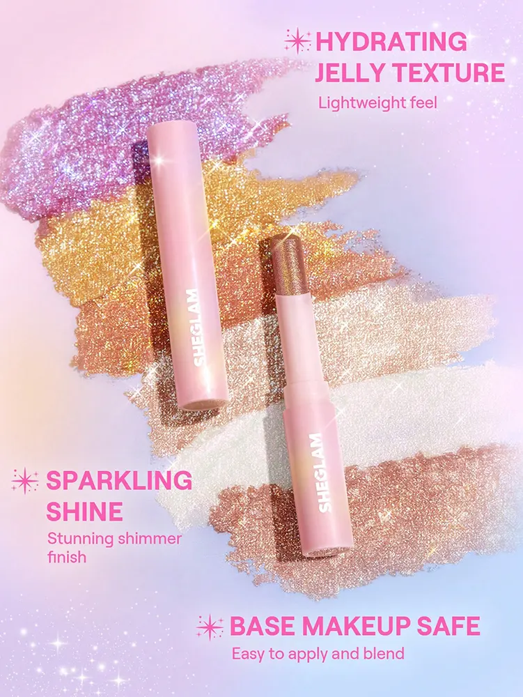 Sheglam Crystal Jelly Glaze Stick, Fuchsia Fun