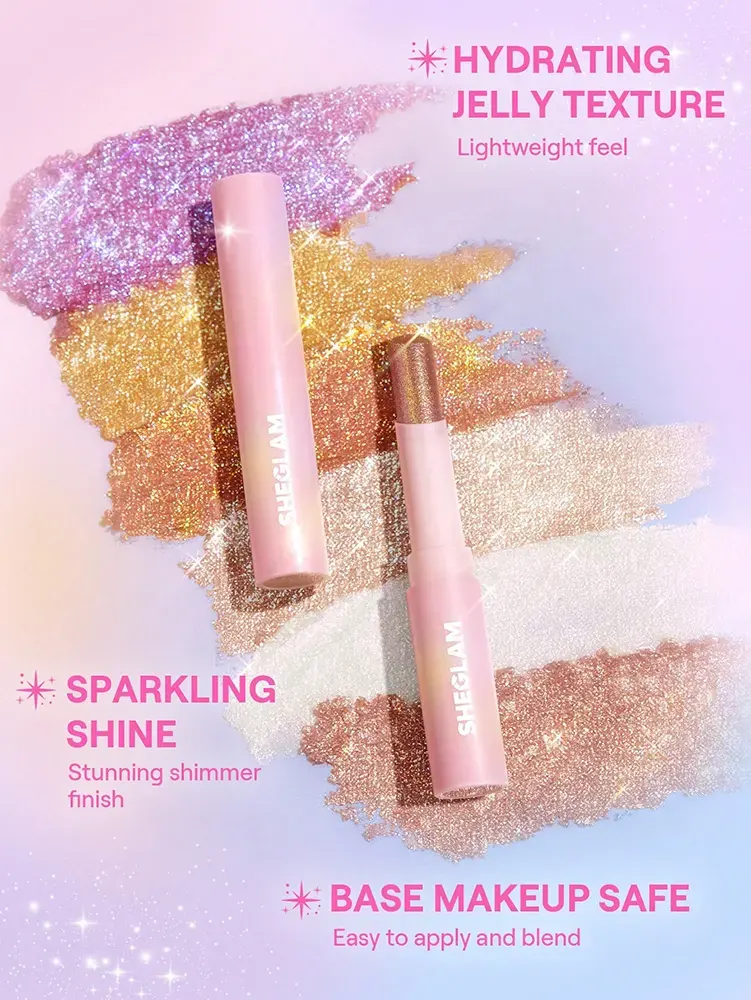 Sheglam Crystal Jelly Glaze Stick, Lilac Luster