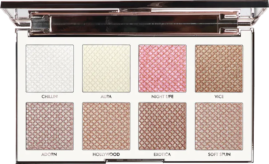 باليت هايلايتر باك ستيج اسينشال من فوريفر 52، 8 لون، Bks002