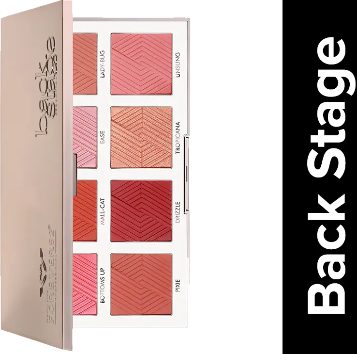 Forever52 Backstage Essential Blush Palette, 8C, Bks001
