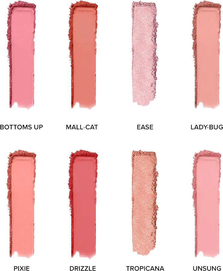Forever52 Backstage Essential Blush Palette, 8C, Bks001