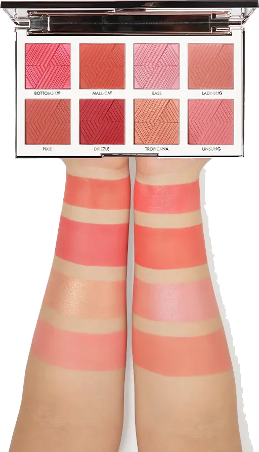 Forever52 Backstage Essential Blush Palette, 8C, Bks001