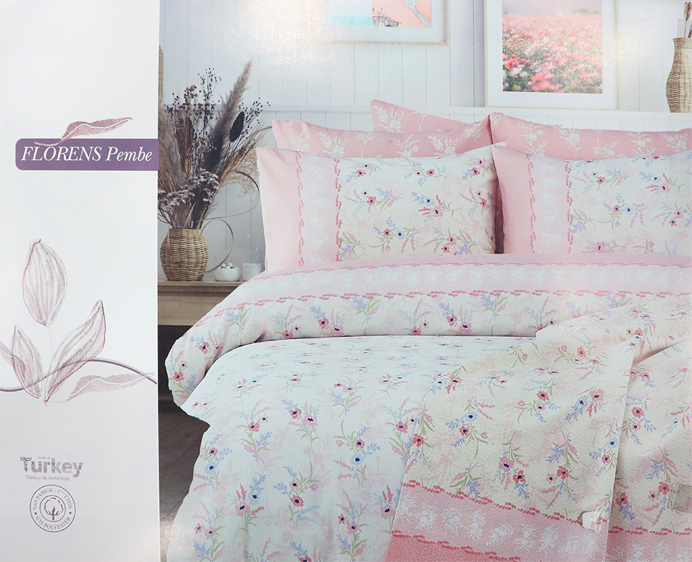 Istanbul Life Larina Bedspread, Turkish Made, Pink