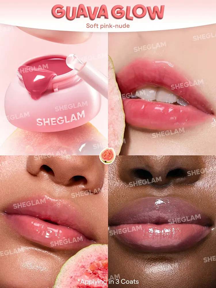Sheglam Hydra Jelly Pocket Lip Jam, Guava Glow