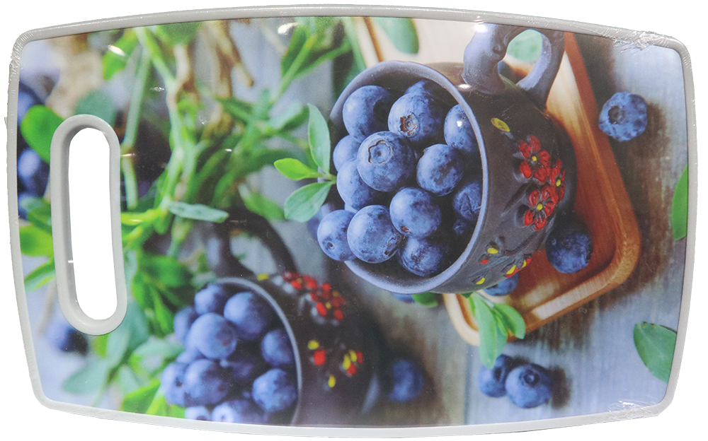 Plastic kitchen scoop, oval, multi-shaped, model 11-113