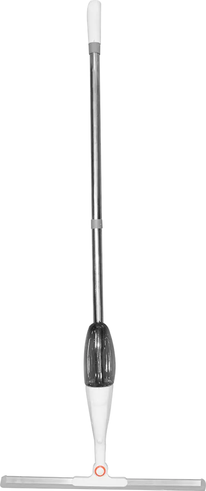 Madinaty Floor Mop with Water Spray, Stainless Steel Handle, White*Grey, Model 26-100