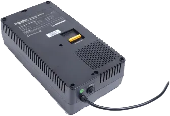 SE Easy UPS, 800VA, Floor-Wall Mounted, 230V, 4 Schuko CEE 7-3 Outlets, Automatic Voltage Regulator, BVS800I-GR