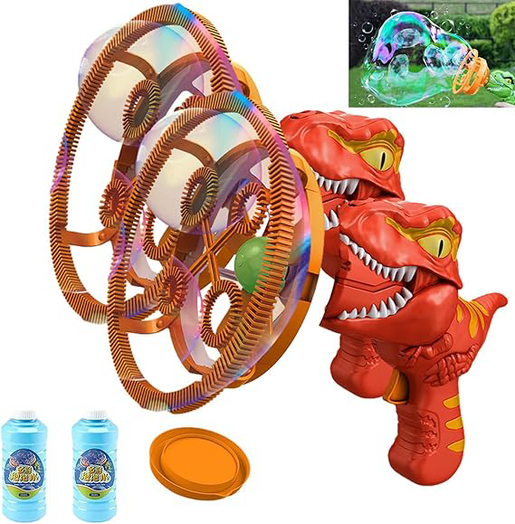 Soap Bubble Gun, Dinosaur Shape, H014
