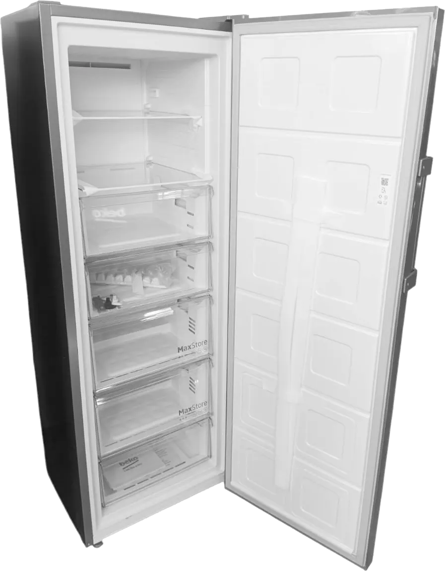 فريزر راسي بيكو نوفروست ، 7 درج ، شاشة ديجيتال ، فضي ، B3RFNE294XS