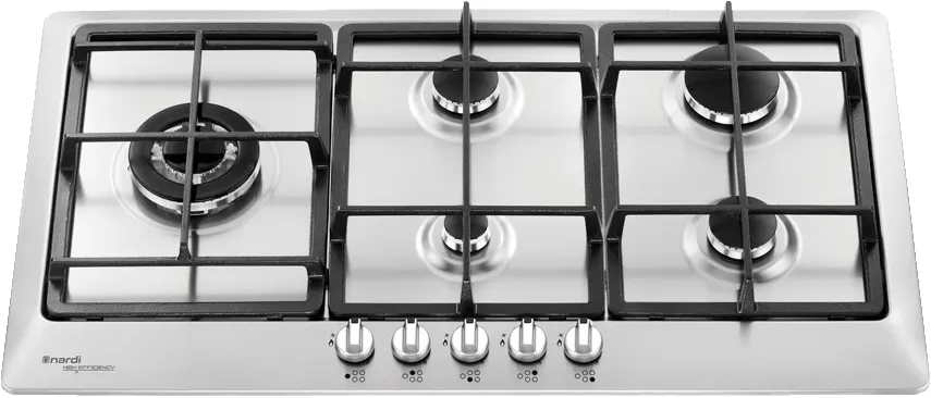 Nardi Built-in Hob, 90 cm, 5 Burners, VG95EAVX + Nardi Built-in Gas Oven, 60 cm, 67 L, FGX06XN