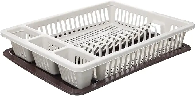 Elwatanya Pearl Plastic Dish And Spoon Drainer