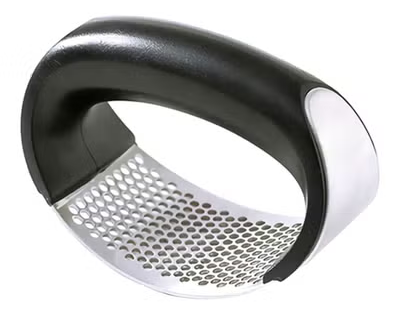 هراسة ثوم استانلس يدوية ، مع مقبض بلاستك ، موديل 19-108