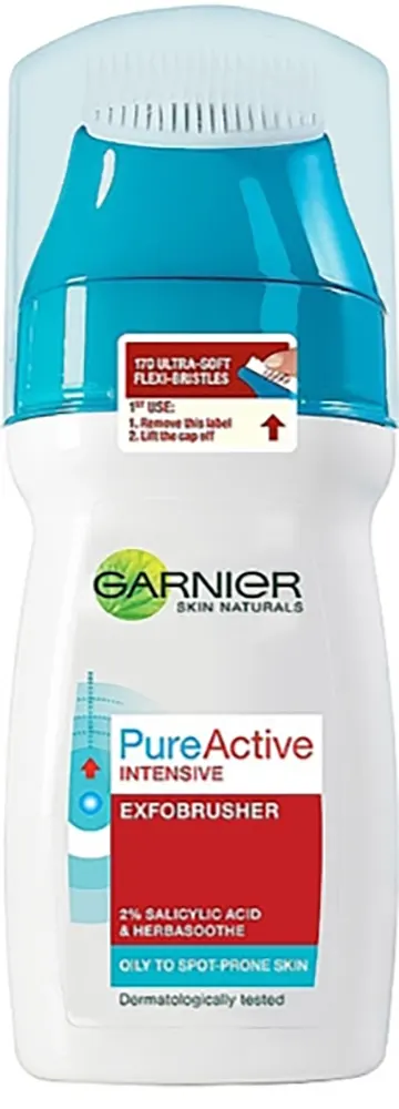 Garnier Pure Active Anti-Acne Wash with Brush-On, 150ml