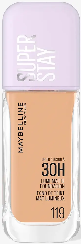 Maybelline Super Stay 30H Lumi Matte Foundation, 119