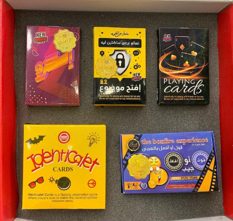 Because we love gatherings Card game, 5 in 1