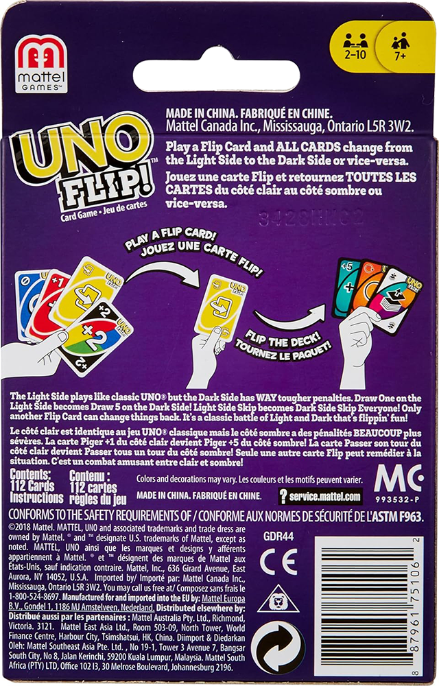 The Original UNO Flip Card Game