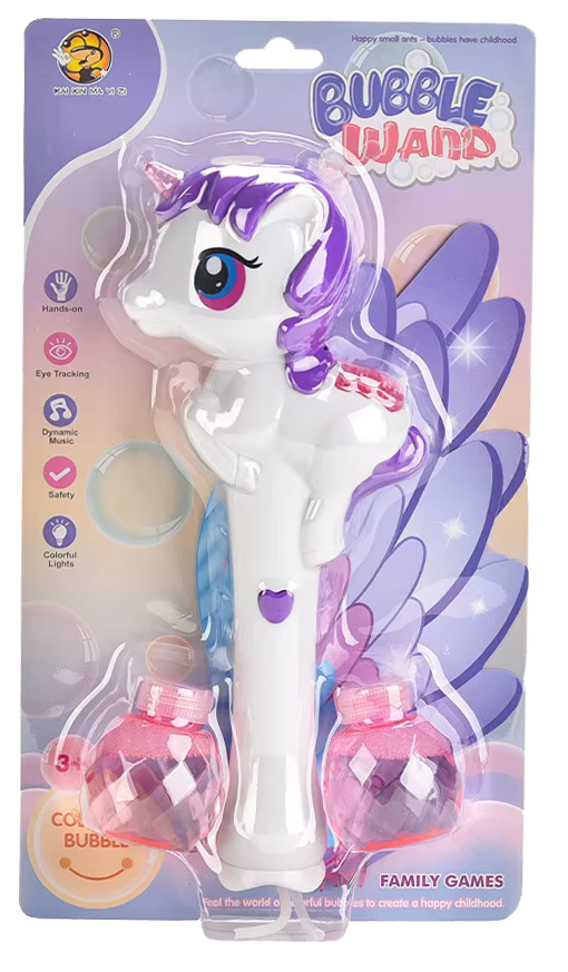 لعبة صناعة البابلز شكل يونى كورن ، متعددة الألوان ، موديل 217Y