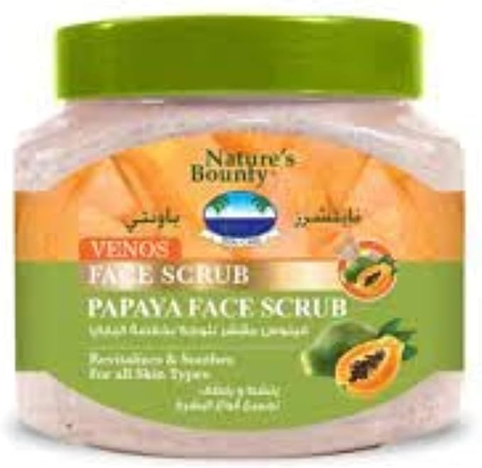 Nature's Bounty Venos Papaya Face Scrub, 300Ml