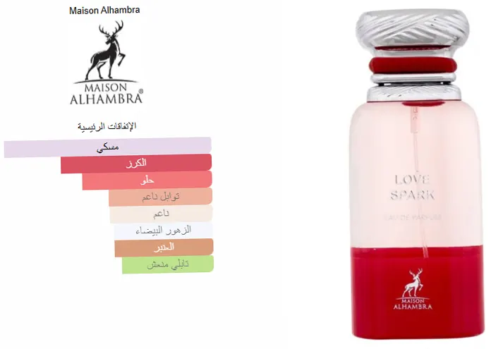 Love Spark By Maison Alhambra For Unisex Edp, 80Ml