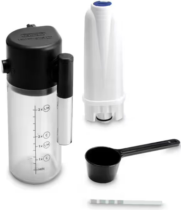 ماكينة تحضير القهوة والإسبريسو ديلونجي ماجنيفكا ايفو صناعة روماني، 1450 وات، 1.8 لتر، تيتانيوم، ECAM290.81.TB ( ضمان راية )