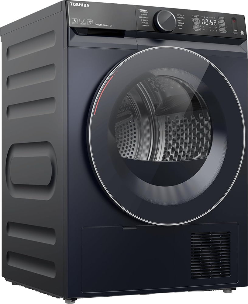 مجفف ملابس توشيبا، 10 كيلو ، انفرتر، شاشة ليد، TD-BK112GHEG (MK) (بضمان ميراكو)
