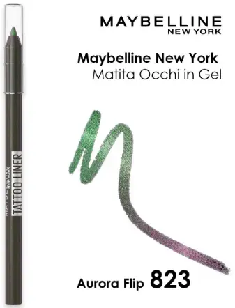 Maybelline Tattoo Liner Gel Pencil, 823 Aurora Flip