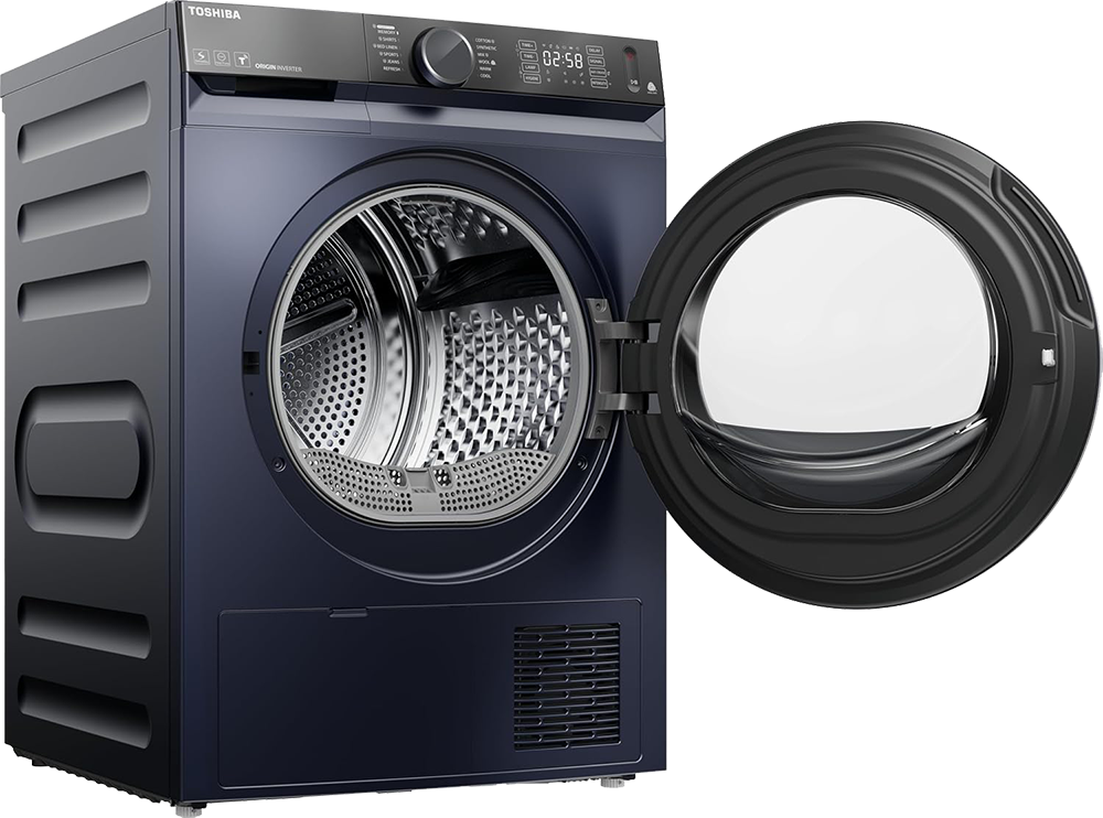 مجفف ملابس توشيبا، 10 كيلو ، انفرتر، شاشة ليد، TD-BK112GHEG (MK) (بضمان ميراكو)