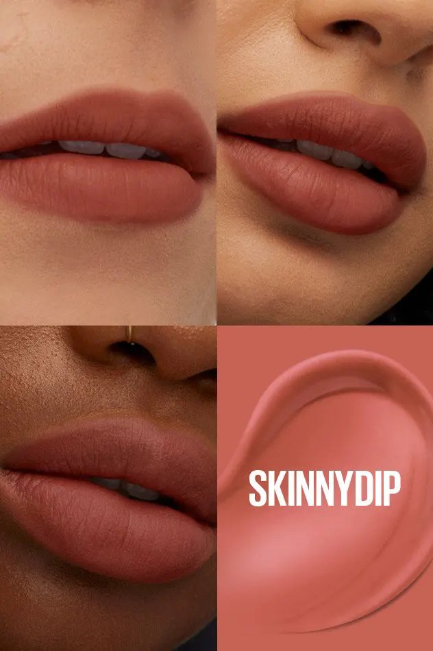 Maybelline Super Stay Teddy Tint Liquid Lip Tint, 15 Skinny Dip