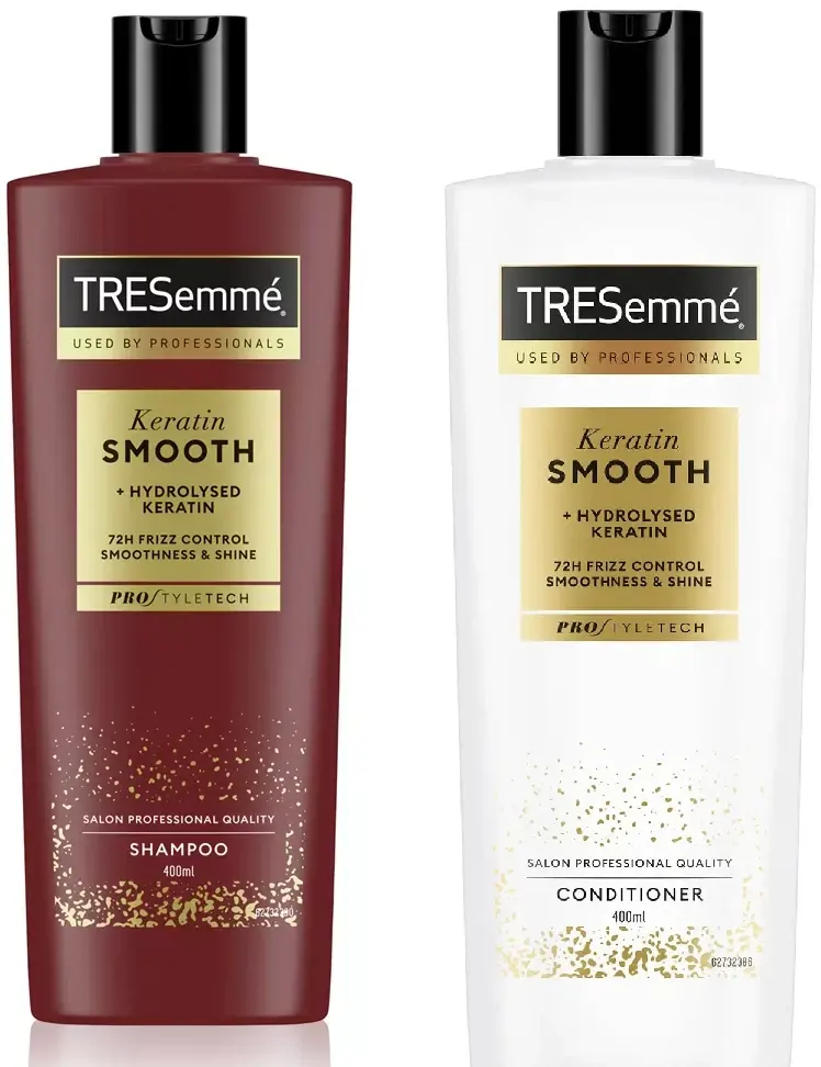 TRESemmé Keratin Smooth Shampoo and Conditioner, 400ml 25% off