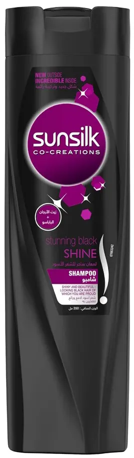 Sunsilk Shampoo And Conditioner For Black Hair, 350Ml