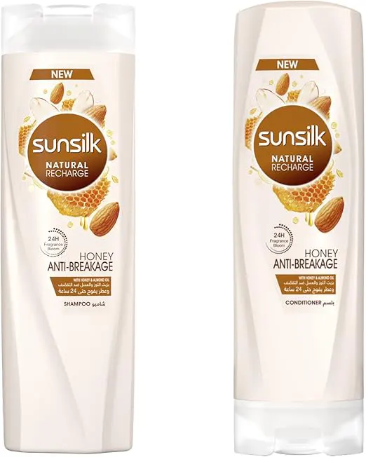 Sunsilk Shampoo And Conditioner With Almond Oil And Honey, 350Ml