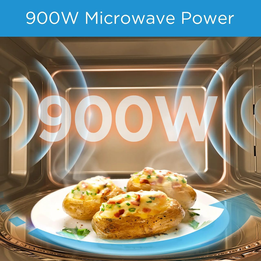 ميكروويف ميديا مع شواية ، 28 لتر ، 900 وات ، شاشة ديجيتال تعمل باللمس ، سيلفر ، EG9P032MX-S  ، (بضمان ميراكو 19111)