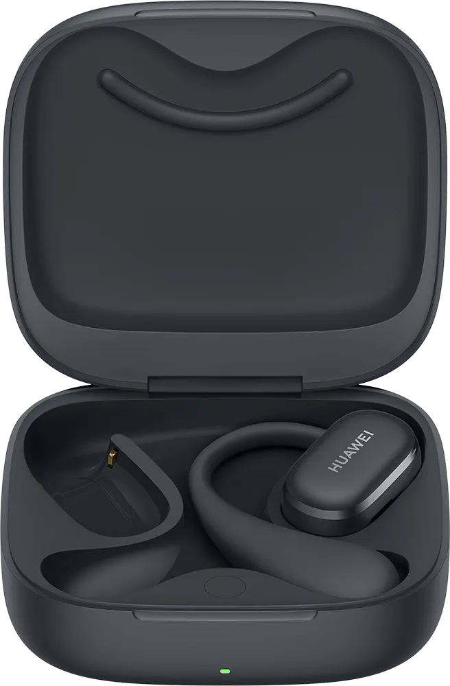 سماعات هواوي فري آرك، بلوتوث 5.2، مقاومة للماء، بطارية تدوم حتى 28 ساعة، أسود