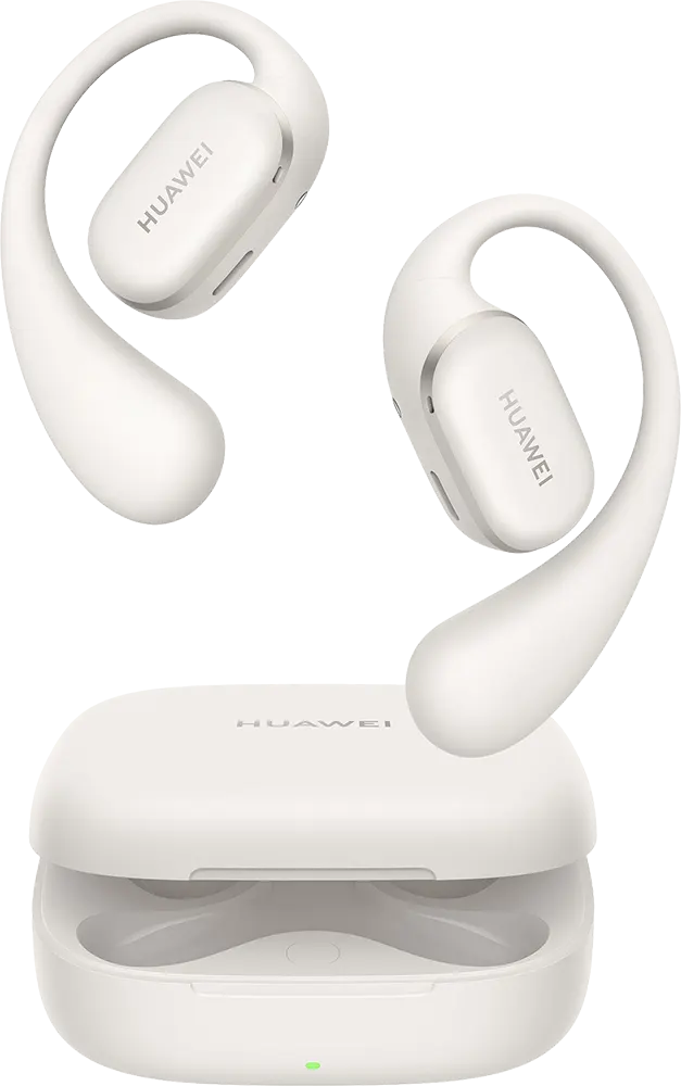 Huawei FreeArc Earbuds , Bluetooth 5.2, Water Resistance, Up to 28Hrs Battery , Grey