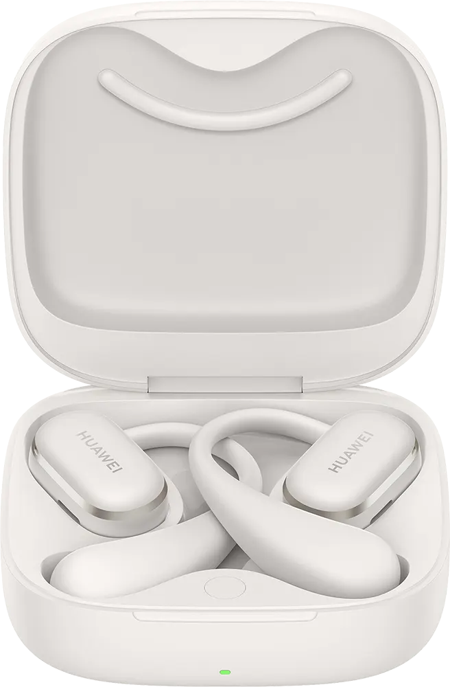 Huawei FreeArc Earbuds , Bluetooth 5.2, Water Resistance, Up to 28Hrs Battery , Grey