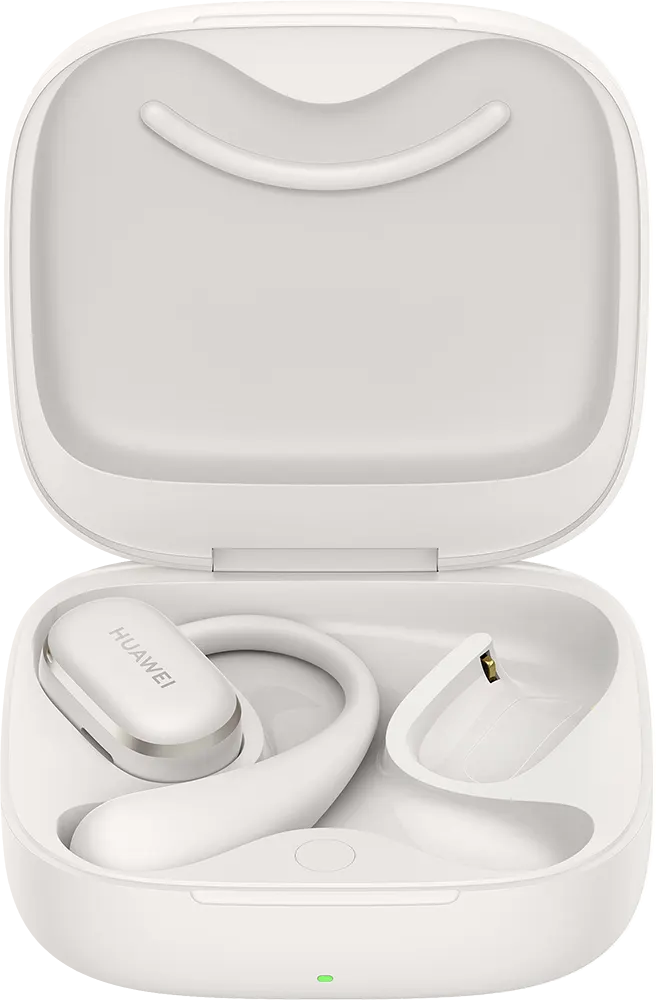 Huawei FreeArc Earbuds , Bluetooth 5.2, Water Resistance, Up to 28Hrs Battery , Grey