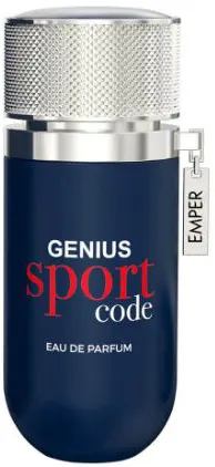 عطر جينيوس سبورت كود من امبر للرجال، او دي برفان، 100 مل