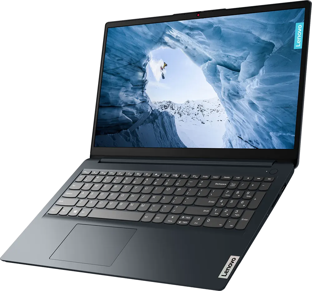 Laptop Lenovo IdeaPad 1, 15IAU7  , Intel® Core™I3-1215U , 12th Gen, 8GB RAM, 256GB M2 SSD Hard Disks, Integrated Intel® UHD Graphics Card, 15.6 Inch FHD Display,   Abyss Blue