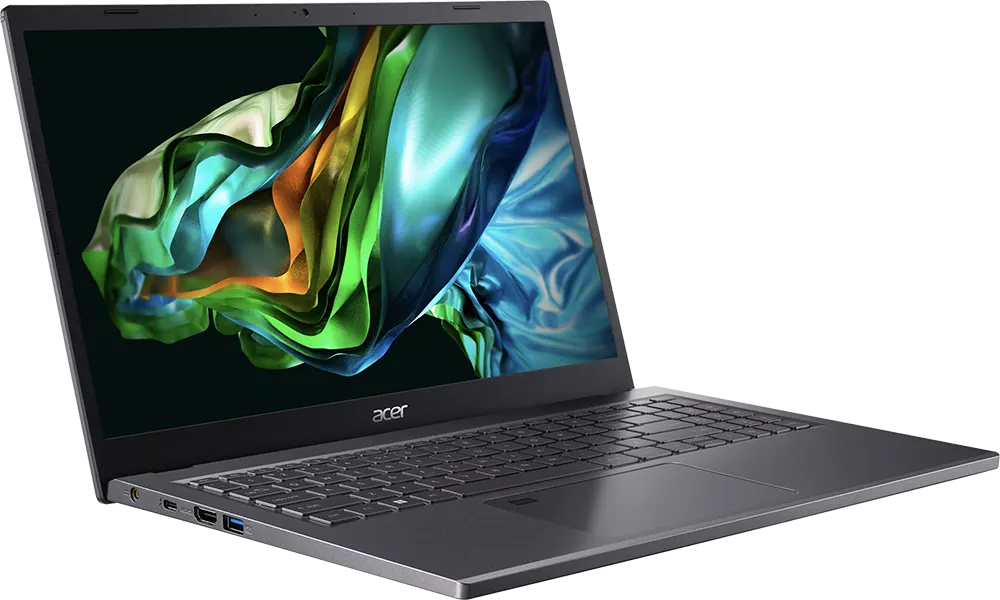 Acer Aspire 5 A515-58M-50K Laptop, Intel® Core™ i5-13420H, 13th Generation, 8GB RAM, 512GB SSD, Integrated Intel UHD Graphics Card, 15.6 Inch FHD, Steel Gray