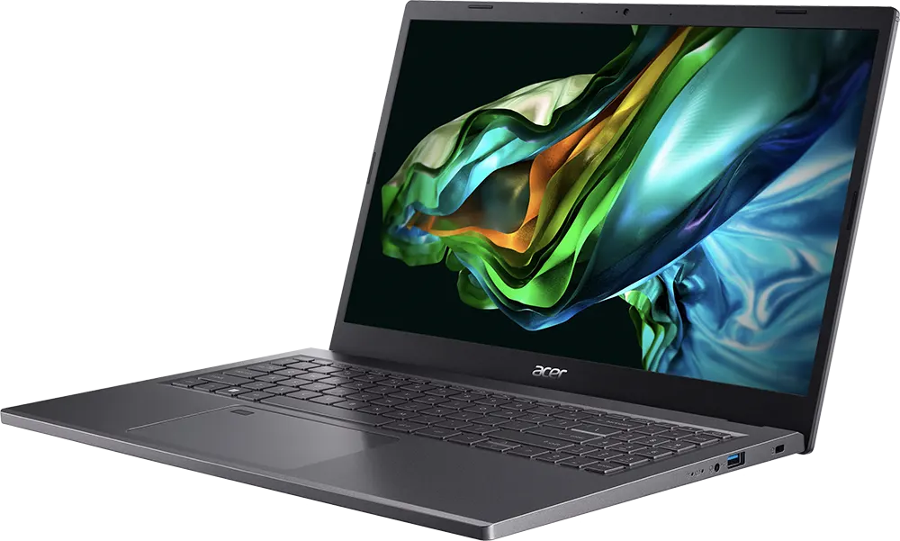 Acer Aspire 5 A515-58M-50K Laptop, Intel® Core™ i5-13420H, 13th Generation, 8GB RAM, 512GB SSD, Integrated Intel UHD Graphics Card, 15.6 Inch FHD, Steel Gray