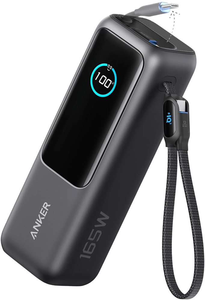 ANKER HIGH-POWER MULTI-DEVICE CHARGING POWER BANK 25K 165W A1695H11