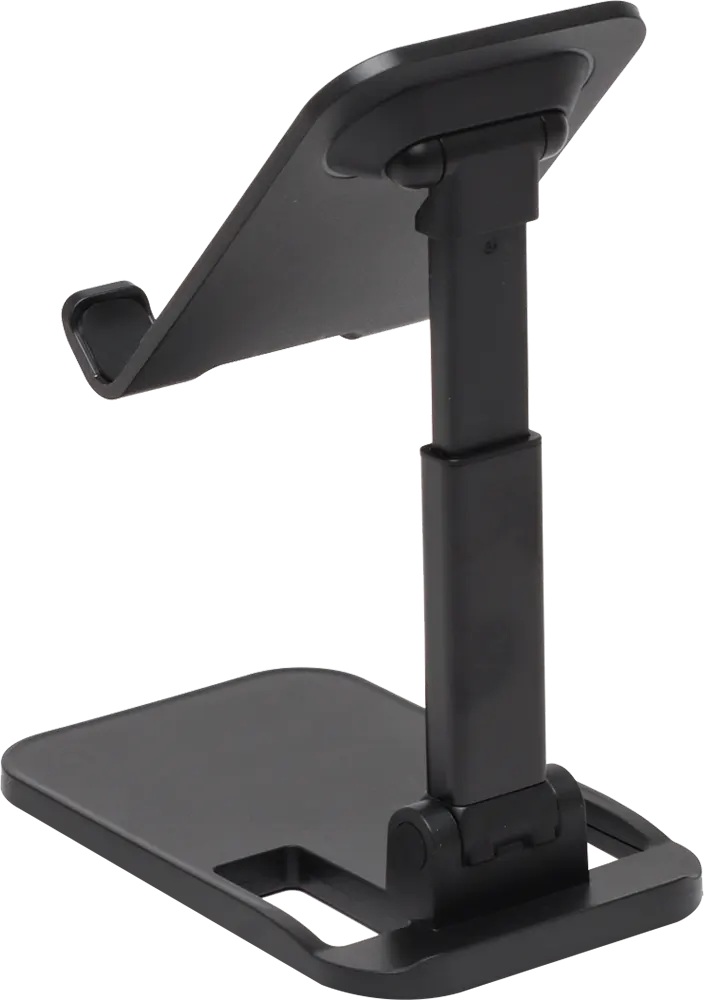 حامل موبايل قابل للطي جودس، ارتفاع قبال للتعديل ، لون أبيض-أسود، موديل GD-HD707