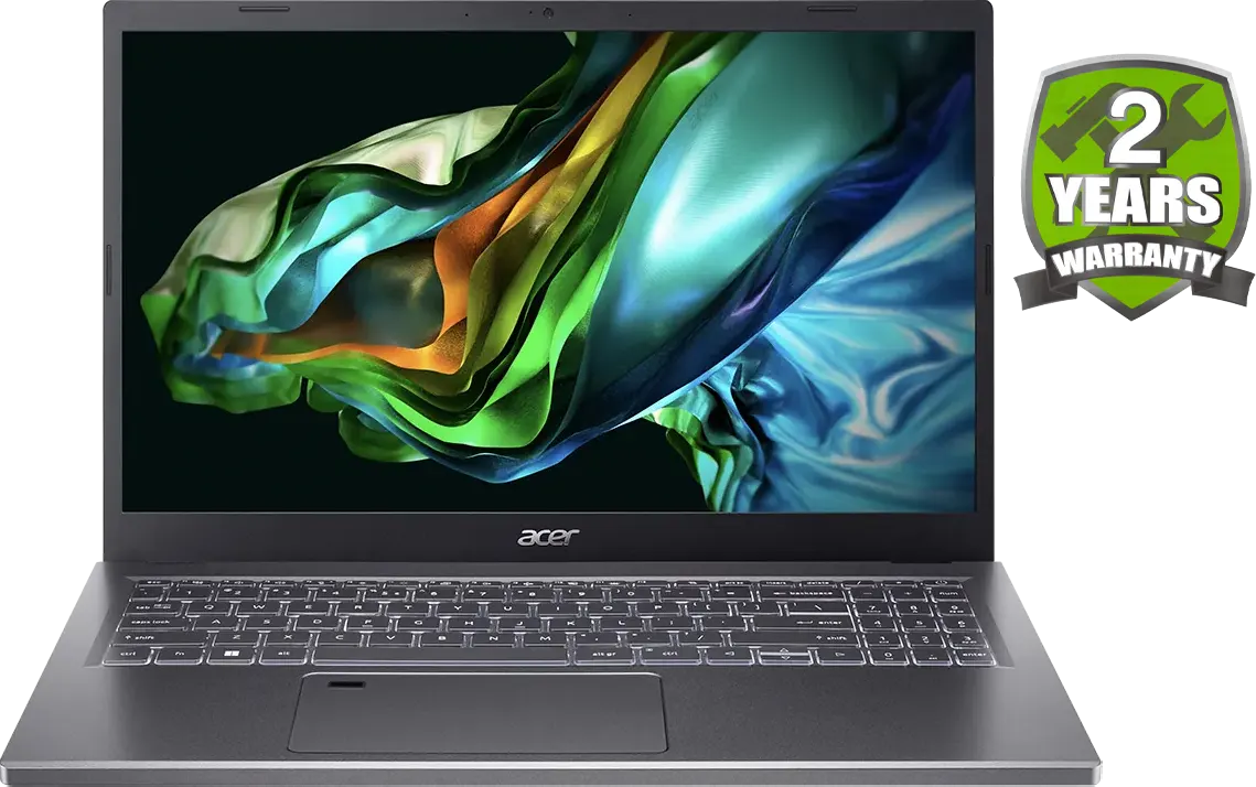 Acer Aspire 5 A515-58M-50K Laptop, Intel® Core™ i5-13420H, 13th Generation, 8GB RAM, 512GB SSD, Integrated Intel UHD Graphics Card, 15.6 Inch FHD, Steel Gray