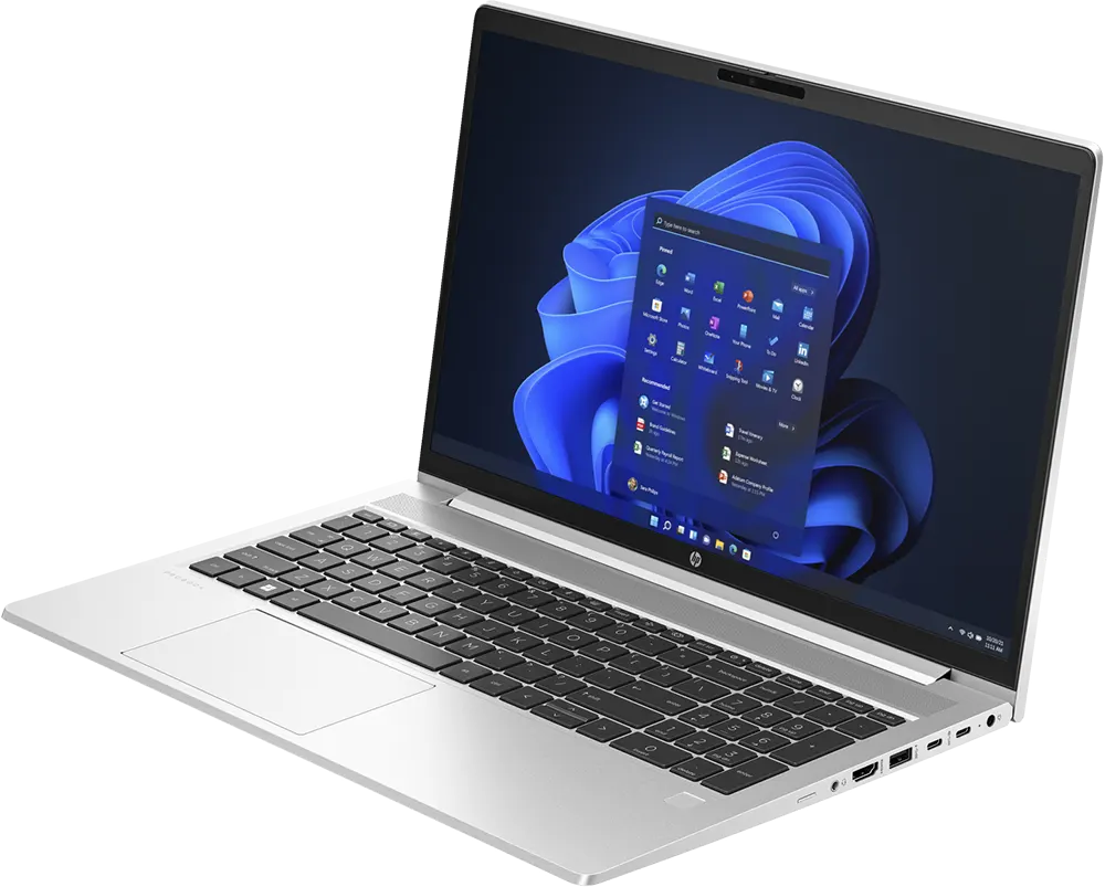 لاب توب اتش بي بروبوك 450 G10 انتل كور I5-1335U، رامات 8 جيجابايت، هارد ديسك 512 جيجابايت اس اس دي، شاشة 15.6 بوصة فول اتش دي، كارت شاشة  NVIDIA GeForce RTX 2050 4 GB، دوس، فضي