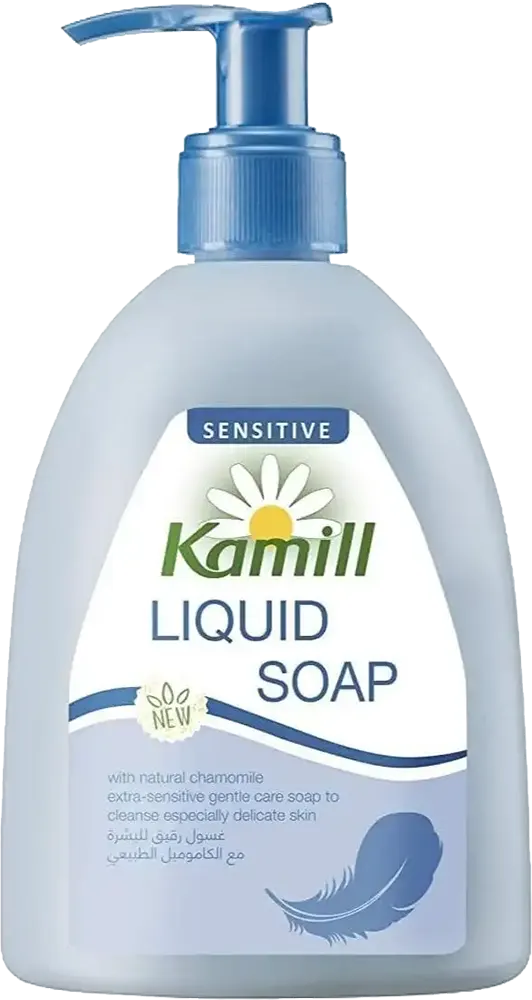 Camille Liquid Hand Soap for Sensitive Skin, Wash with Natural Chamomile, 500ml.
