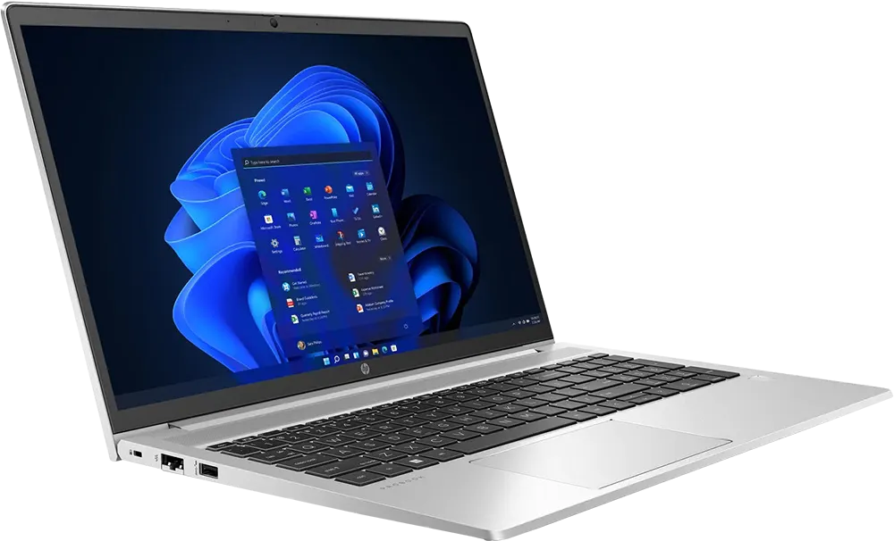 Laptop HP ProBook 450 G9 Intel Core i7-1255U, 8GB RAM, 512GB SSD Hard Disk, 15.6"FHD Display, Intel® Iris Xe Graphics, DOS, Silver