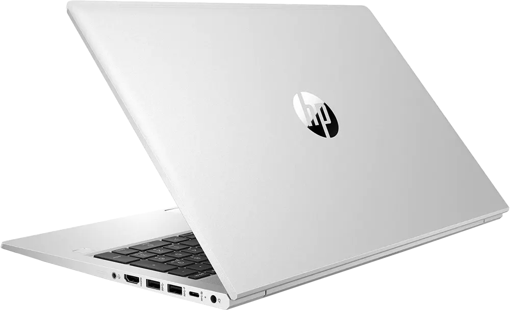 Laptop HP ProBook 450 G9 Intel Core i7-1255U, 8GB RAM, 512GB SSD Hard Disk, 15.6"FHD Display, Intel® Iris Xe Graphics, DOS, Silver