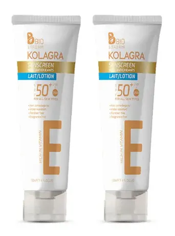 لوشن واقي من الشمس من كولاجرا بعامل حماية من الشمس50 + 120 مل، 1+1