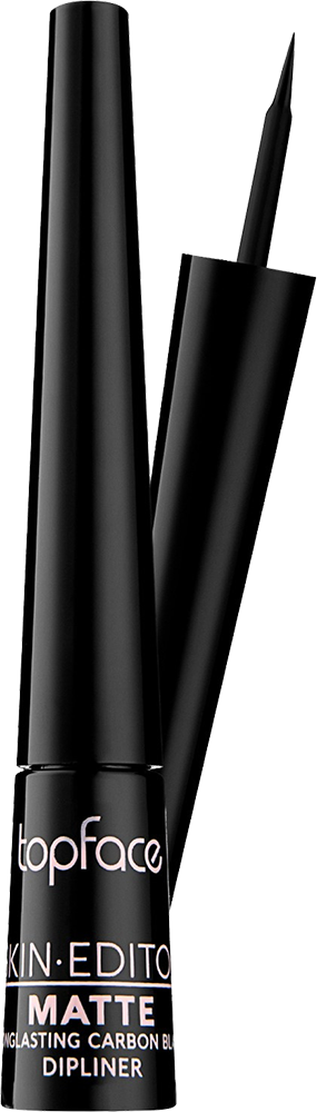 TOPFACE SKIN EDITOR MATTE LONGLASTING  DIPLINER BLACK
