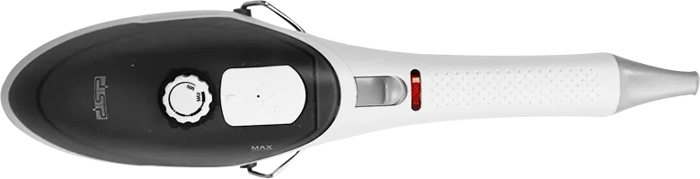 مكواة ملابس بخار محمولة دي اس بي، 1000 وات ، قاعدة سيراميك، اسود* أبيض، KD1095